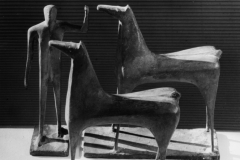 Mann-mit-Pferden-Bronce-20-cm-1957